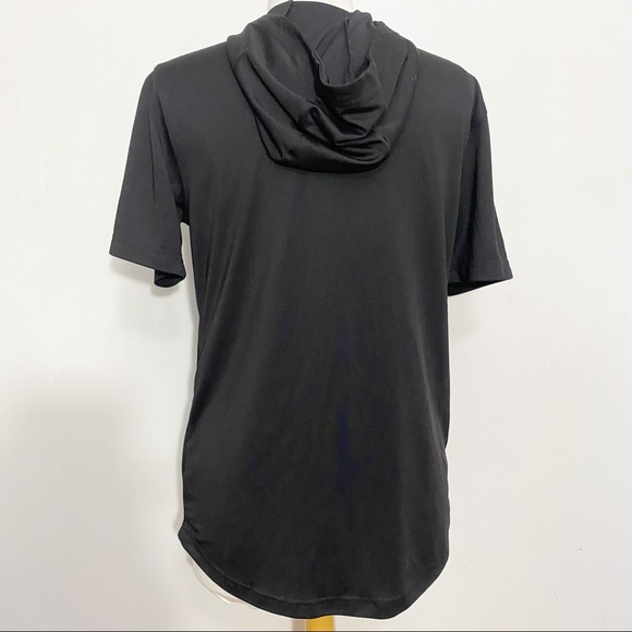 RUSSELL Training fit Dri-Power 360 zip pocket hood mesh lined kangaroo pocket S - Picture 6 of 9